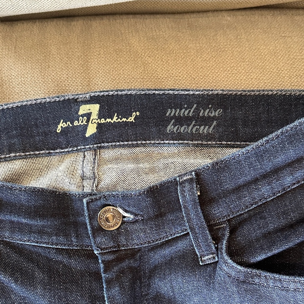 7 For All Mankind Mid Rise Bootcut - Picture 2 of 5